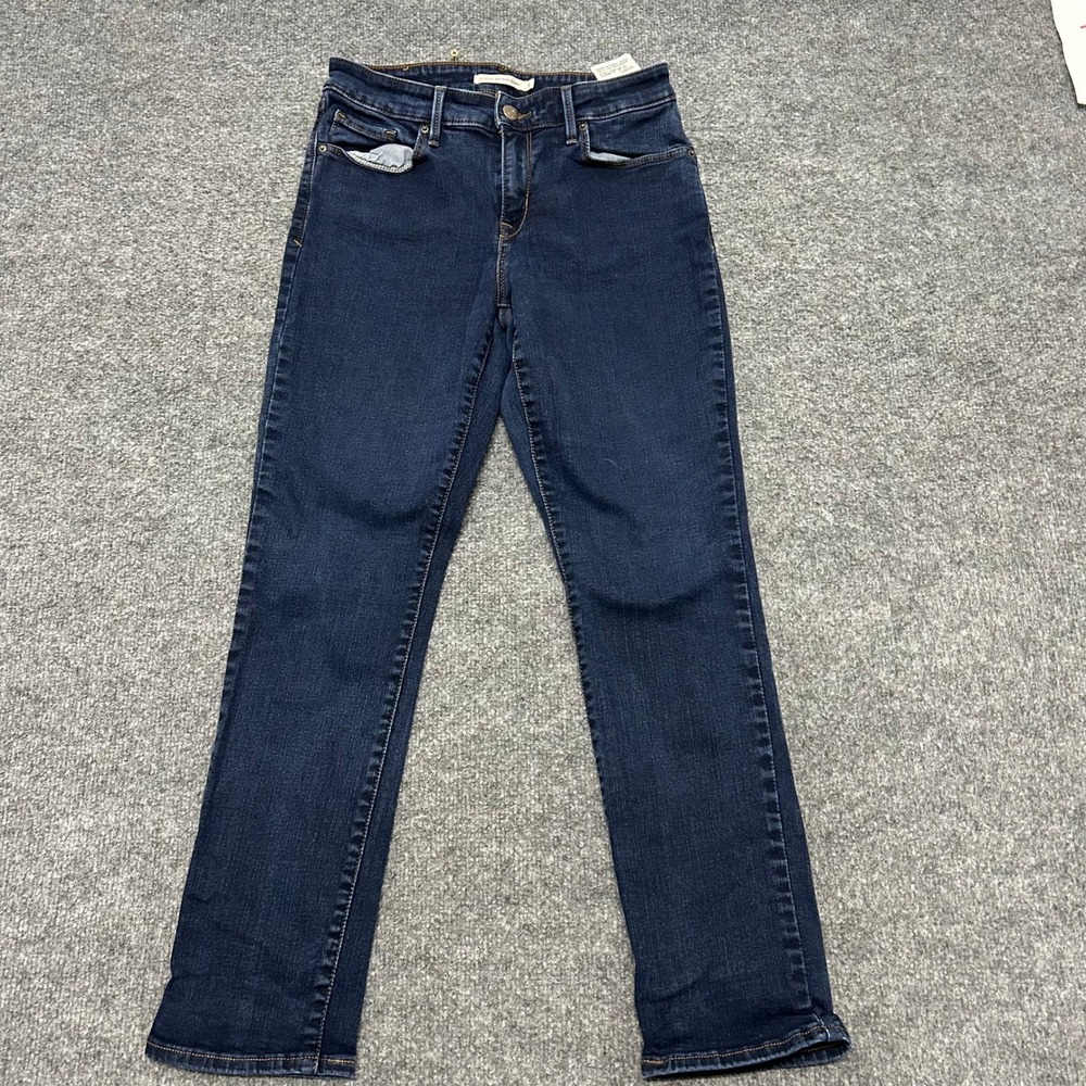 Levi's Jeans Womens Size 6S Dark Indigo Classic Mid Rise Skinny Denim 28x28